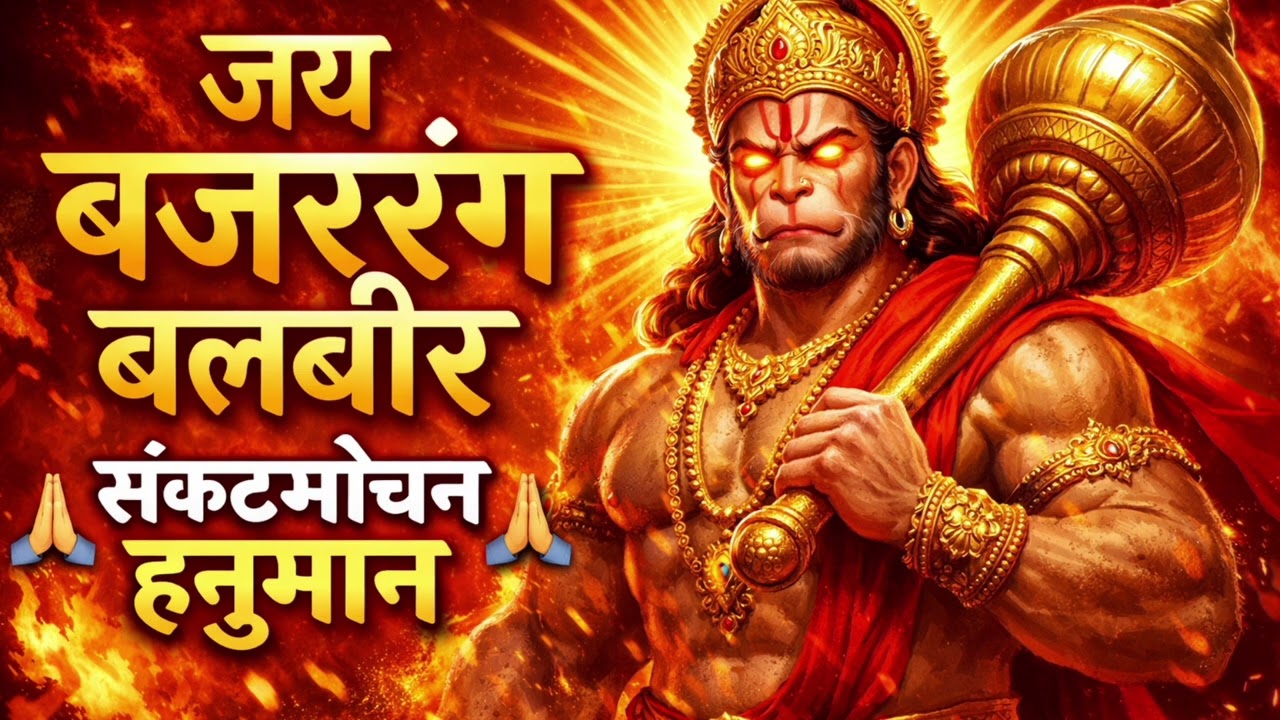जय जय बजरंग बलवीर | संकटमोचन हनुमान भजन | Hanuman Ji Devotional Song 2026  Viral Bhajan #hanumanji 