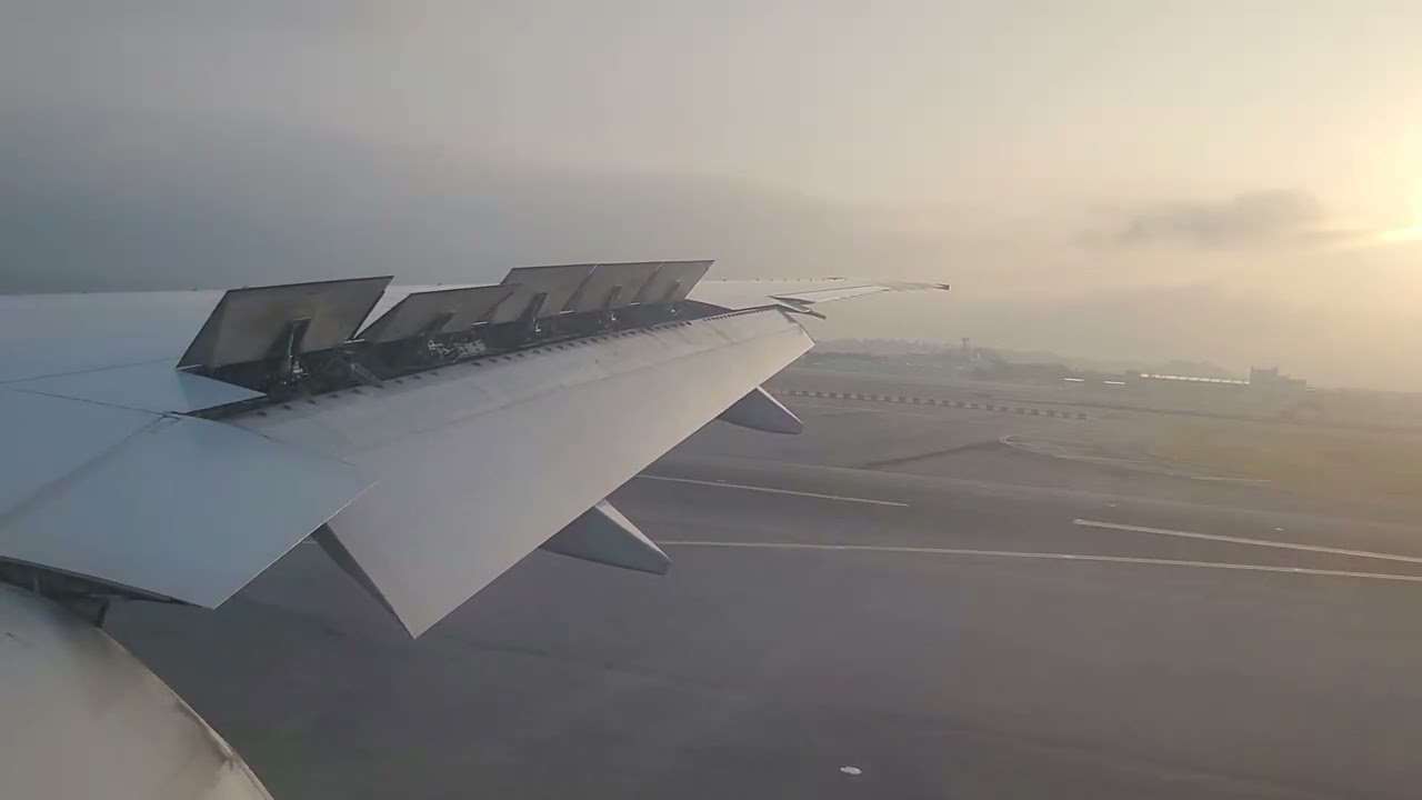 Korean Air - Cebu (Philippines) to Incheon (South Korea) - Landing