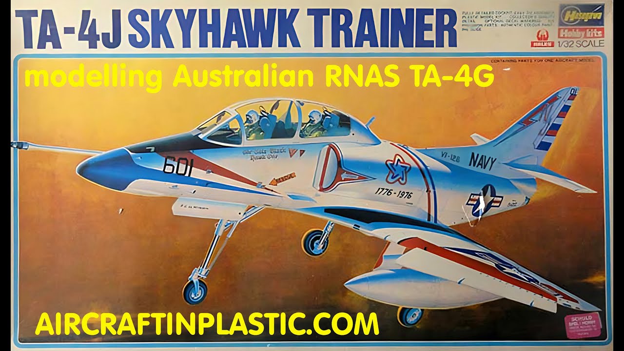 Modelling the Douglas TA-4 Skyhawk trainer in 1/32 scale