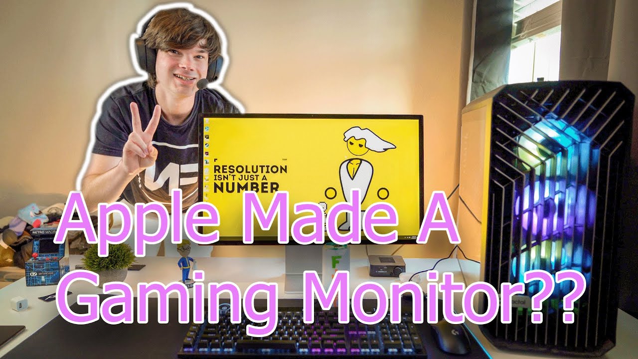 Игры на дисплее Apple Studio | 5K — это здорово
