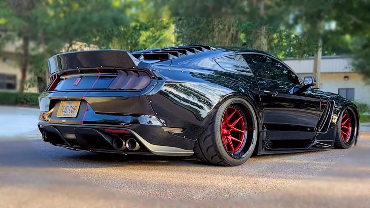 ПЕРВЫЙ В МИРЕ ШИРОКОФУЗНЫЙ ШИРОКОФУЗНЫЙ Shelby GT350 Mustang! *Упакованный и усиленный*