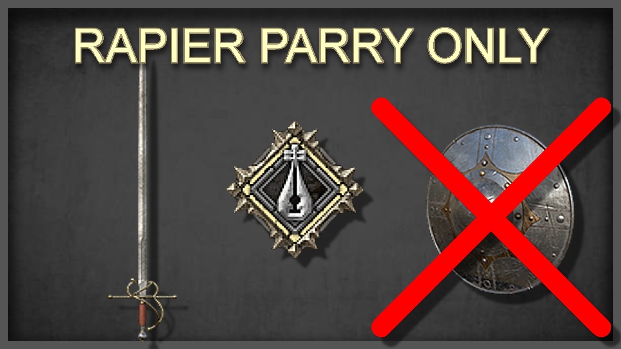 Parrying with RAPIER BARD feels BETTER THAN GOONING (NOT CLICKBAIT)