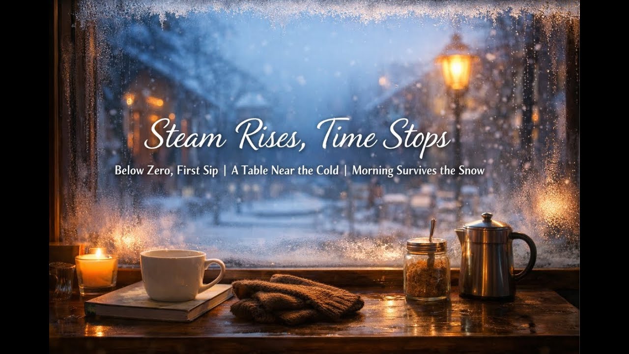 [playlist]Winter Café Playlist ❄️ Cozy Coffee & Snowy Morning Vibes | Chill Pop & Soft Dance