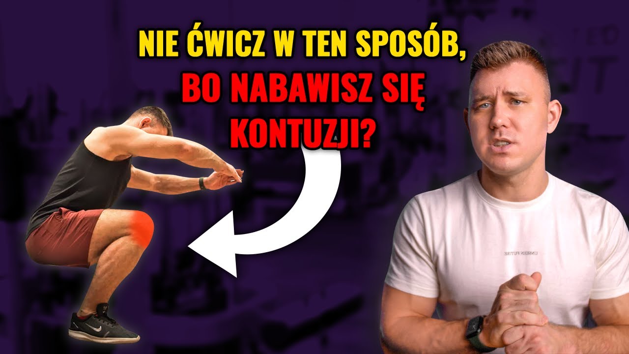Kontuzje na siłowni &ndash; jak bezpiecznie ćwiczyć, by uniknąć b&oacute;lu barku, plec&oacute;w, kolan? | Mariusz Mr&oacute;z