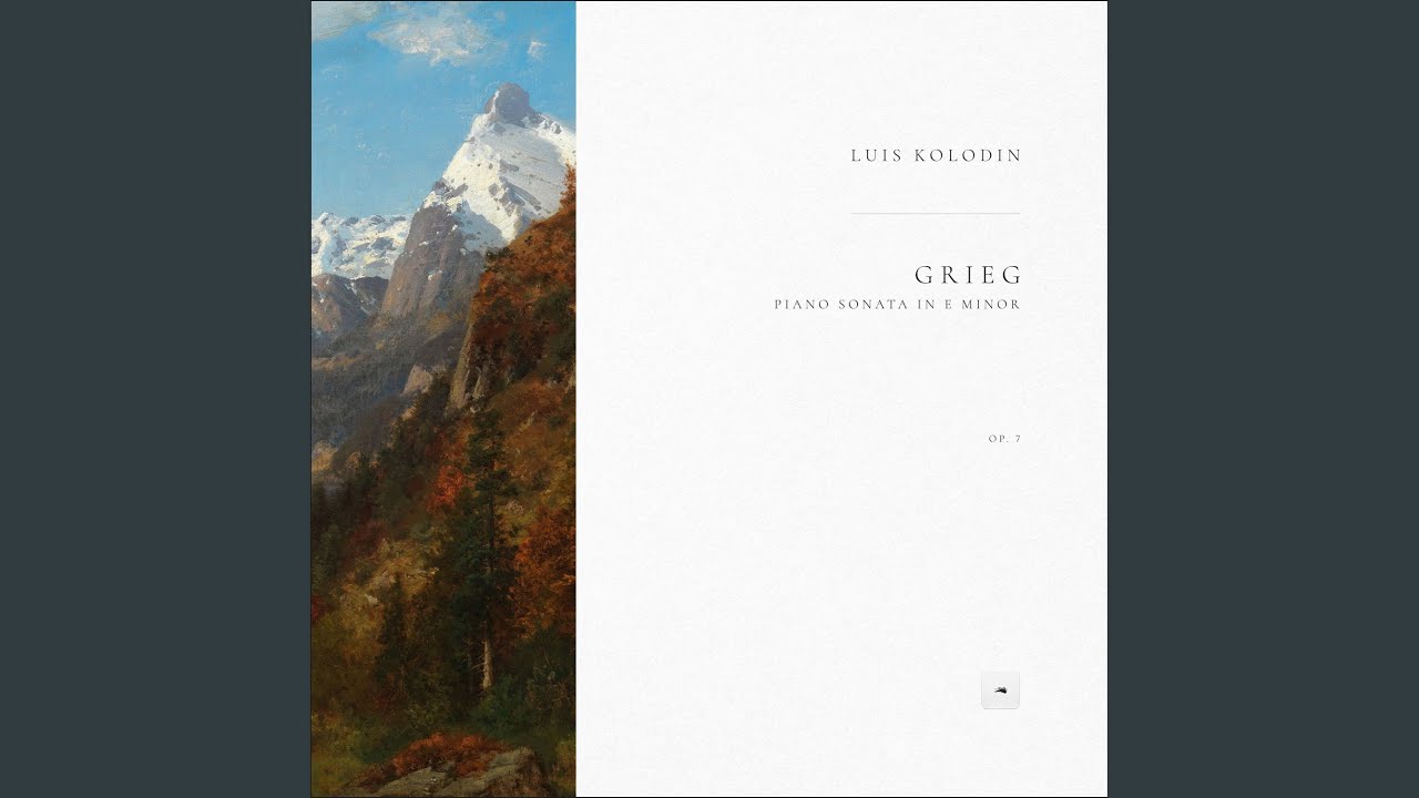Piano Sonata in E Minor, Op. 7: I. Allegro moderato