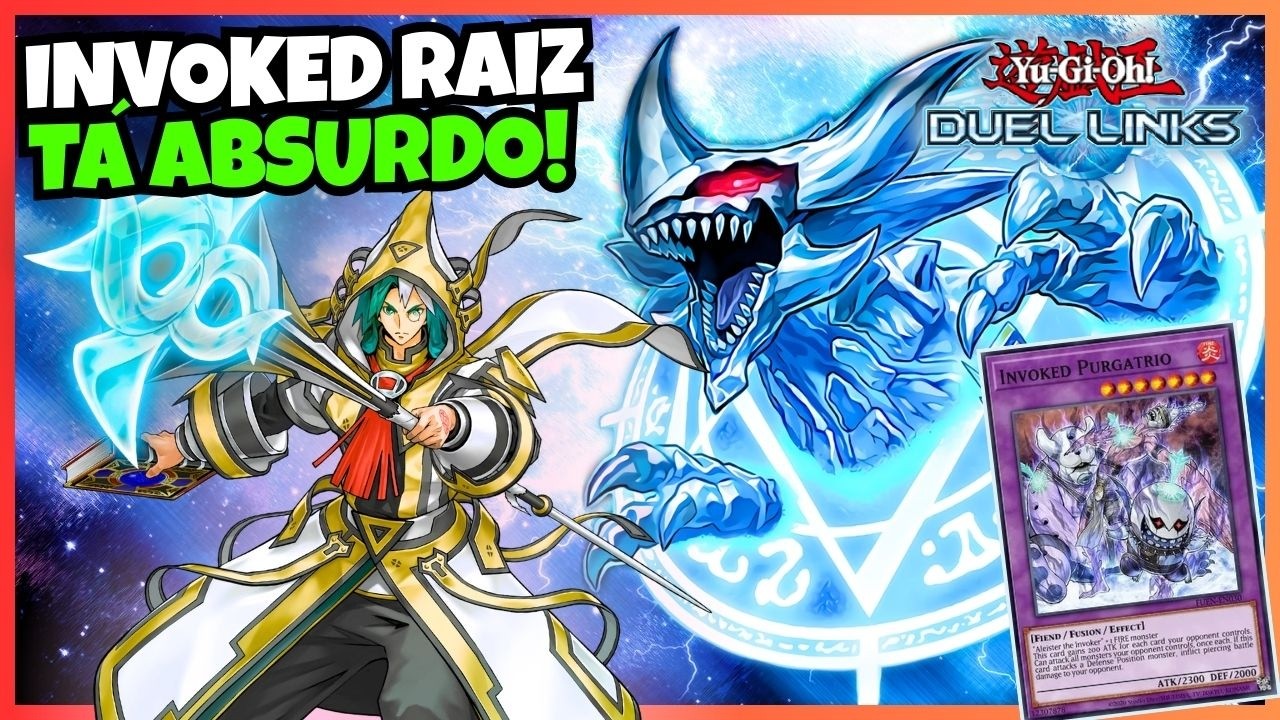 PURA VERSÃO: ESSA SKILL RESSUSCITOU INVOKED! - Yu-Gi-Oh! Duel Links