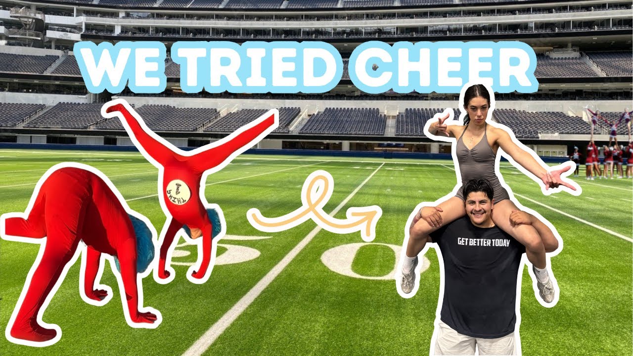 We Tried Cheer for the First Time