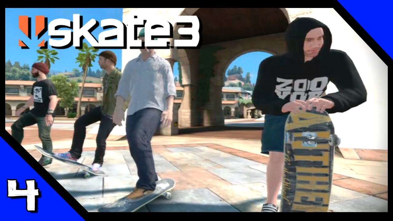 SKATE 3 Modo Carreira #4 - Corrida da morte e novo membro do UBRTeam xD