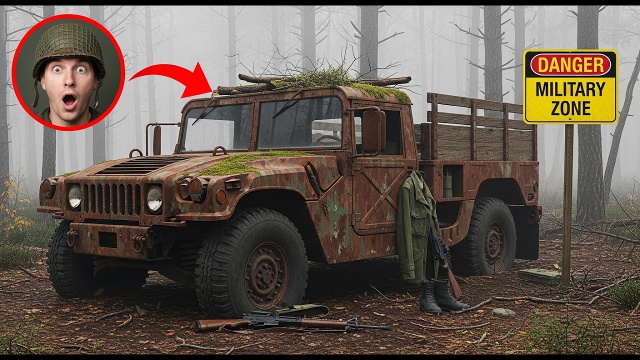 ABANDONED Military HMMWV Restoration: Full 16-Minute ASMR Process