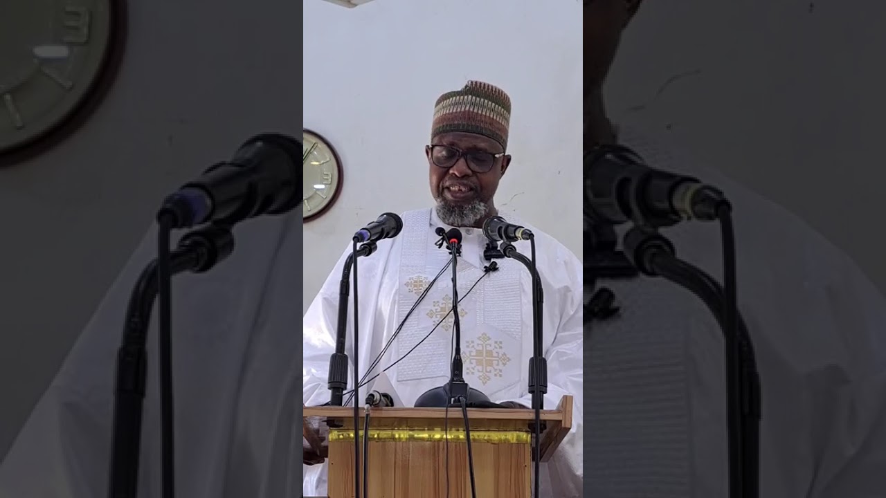Huduba Sallar Juma'a Daga Prof. Muhammad Sani Umar Rijiyar Lemo