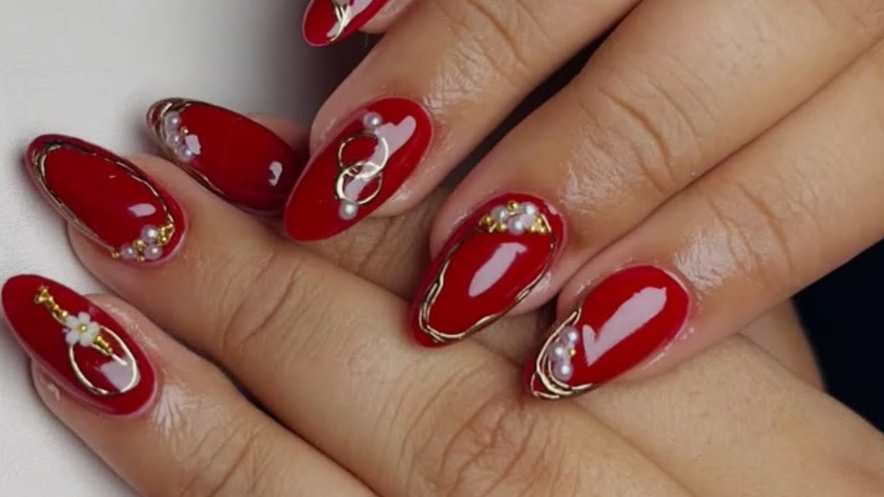 Simple Nail art. Easy Nail art Design Nail art without usi... New Nail Art Ideas 2026 |Beautiful 