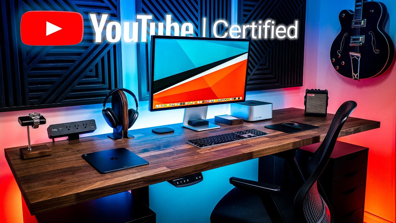 This Desk Increases PRODUCTIVITY! My Creative Home Office Setup