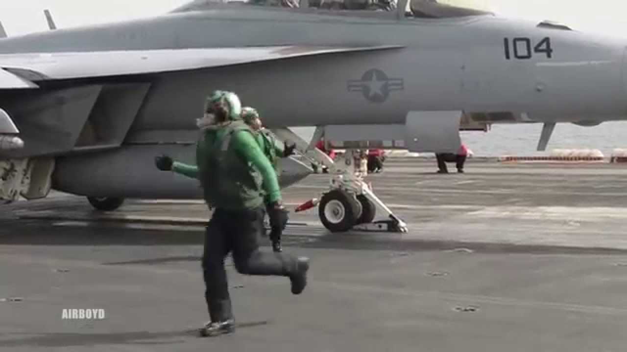 Flight Deck Operations - USS Theodore Roosevelt (CVN-71)