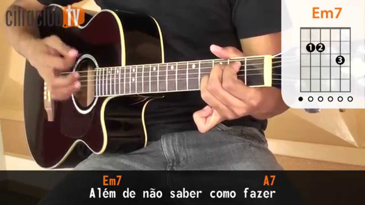 Pra Você Guardei o Amor - Nando Reis (aula de violão simplificada)