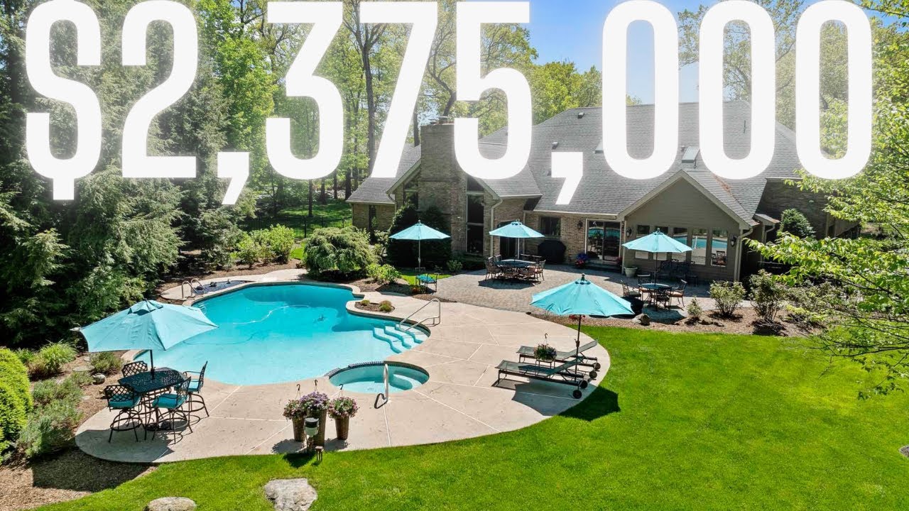 TOURING A $2.375M ELEGANT MEGA MANSION IN FRANKLIN LAKES NJ!