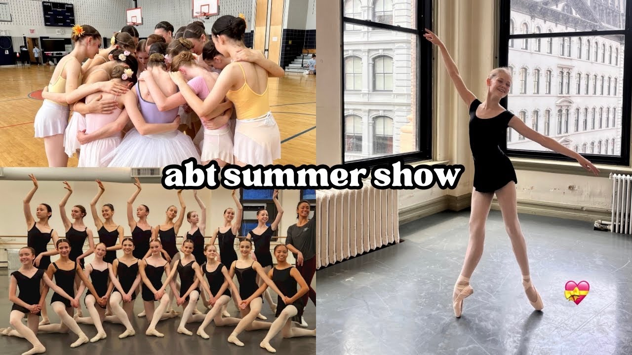 ✨Выходим на сцену с лучшим интенсивным балетным курсом Нью-Йорка!🩰 #балет #танец #видеоблог