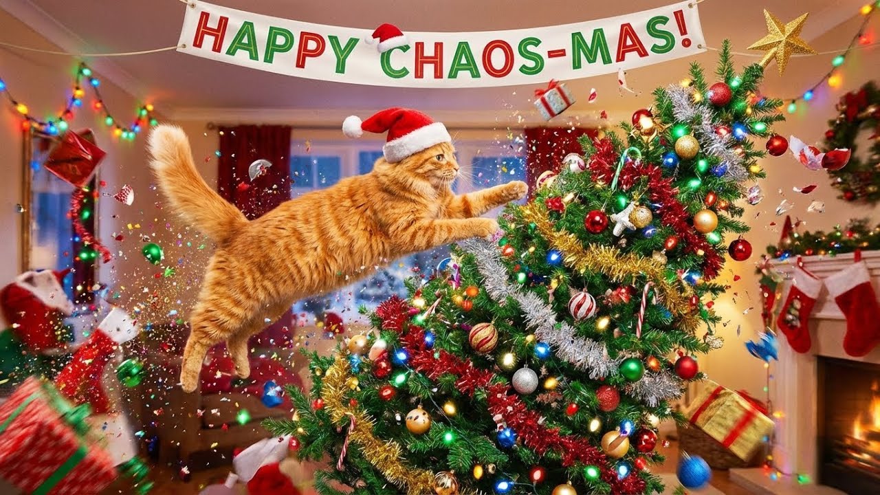 Hilarious Pets Destroy Christmas Trees! 🎄🐾 Funny Holiday Fails