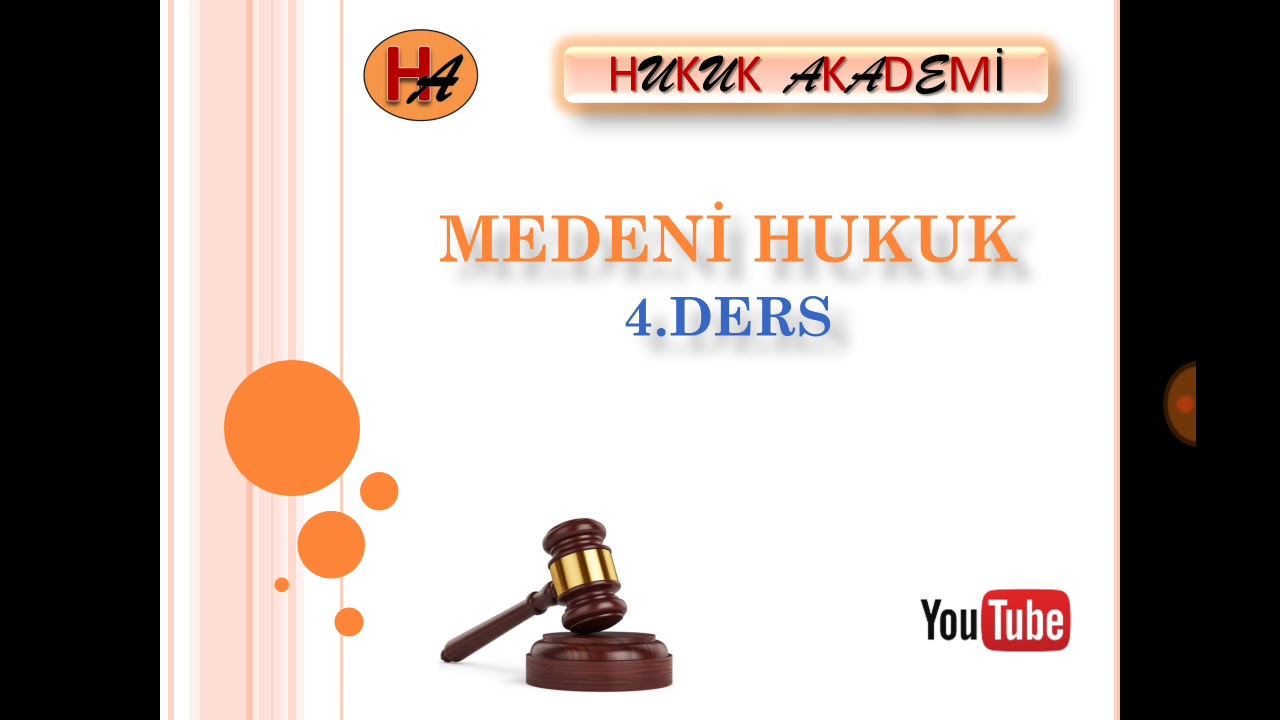 Subjektif İyiniyet  (TMK. m.3 Medeni Hukuk Başlangıç Hükümleri)