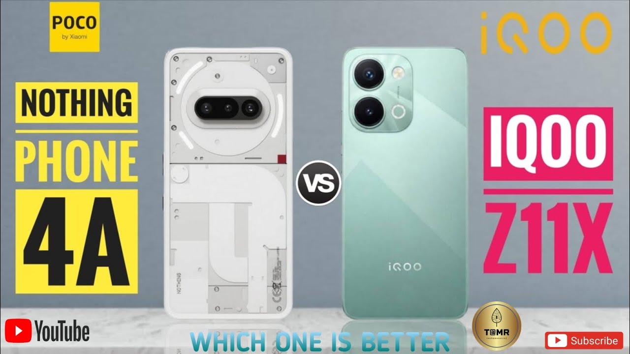 Nothing Phone 4(a) Vs iQOO Z11x II Full Comparison ⚡ Which One Is Better?!