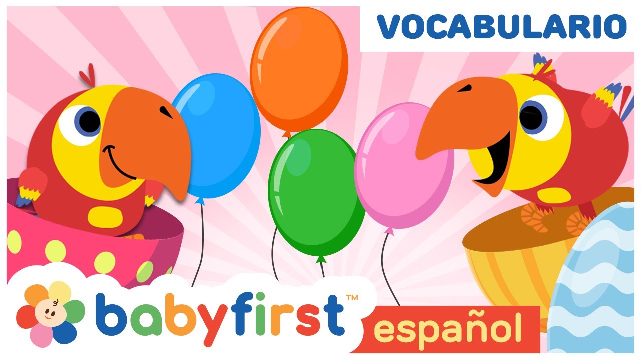 ¡Aprende Nuevas Palabras Con Larry el Loro | Vocabulario para Niños | Primeras palabras | BabyFirst