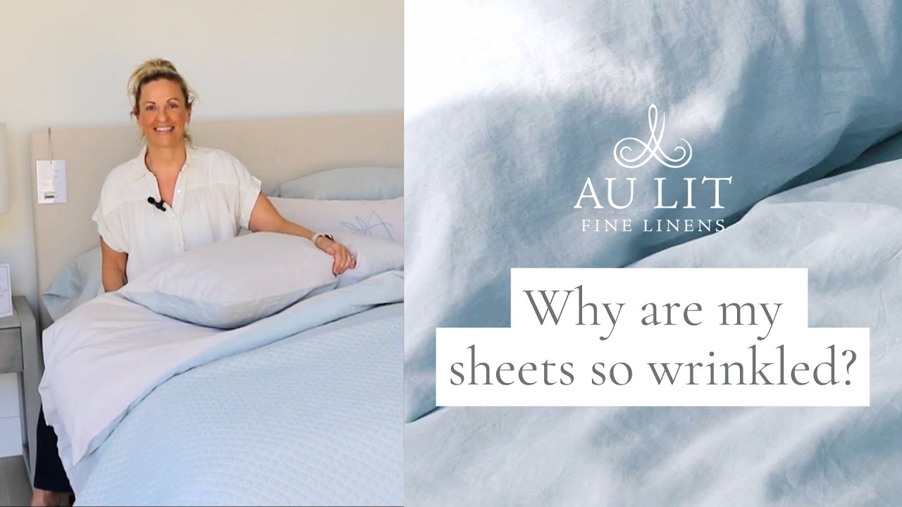 Why are my bed sheets so wrinkled?