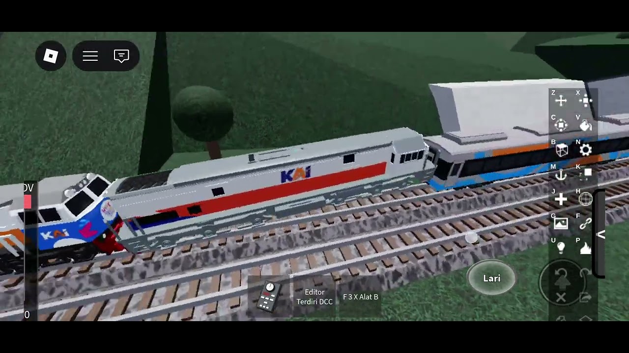 KECELAKAAN KA DHAFIN GANTENG,DOUBLE TRAKSI KERETA GUYS....