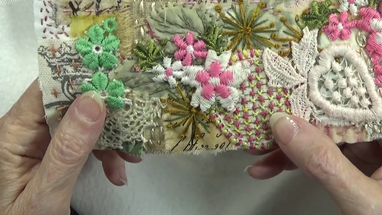 2020 Slow Stitch - (4) Altered Book Journal Cover