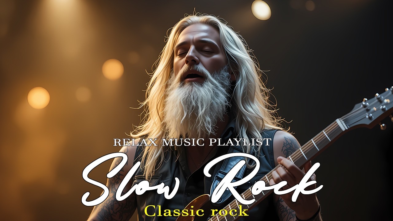 Slow Rock Classic Rock Ballad Collection – Timeless Emotional Rock Songs That Touch the Heart 🎸🔥
