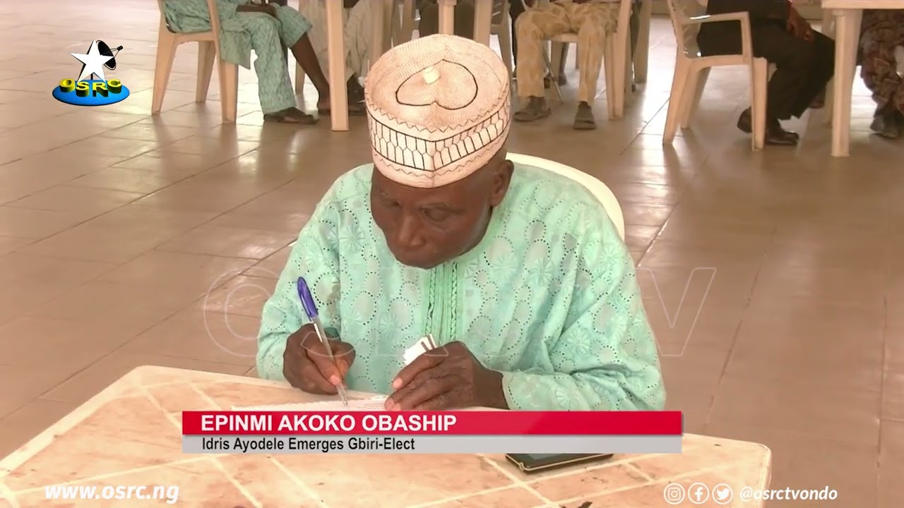 Epinmi-Akoko: Prince Ayodele emerges Gbiri-elect