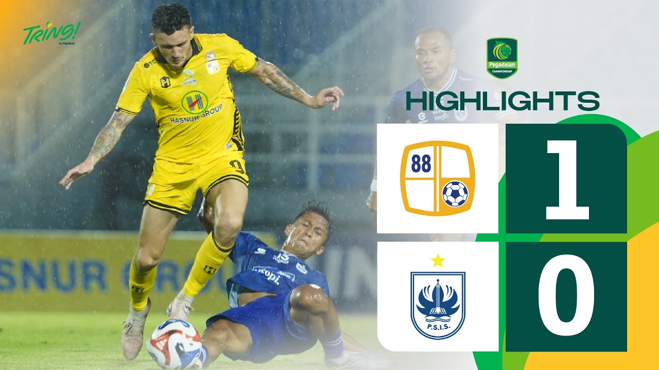Highlight Pegadaian Championship 2025-26 | PS. Barito Putera vs PSIS Semarang | Pekan 13