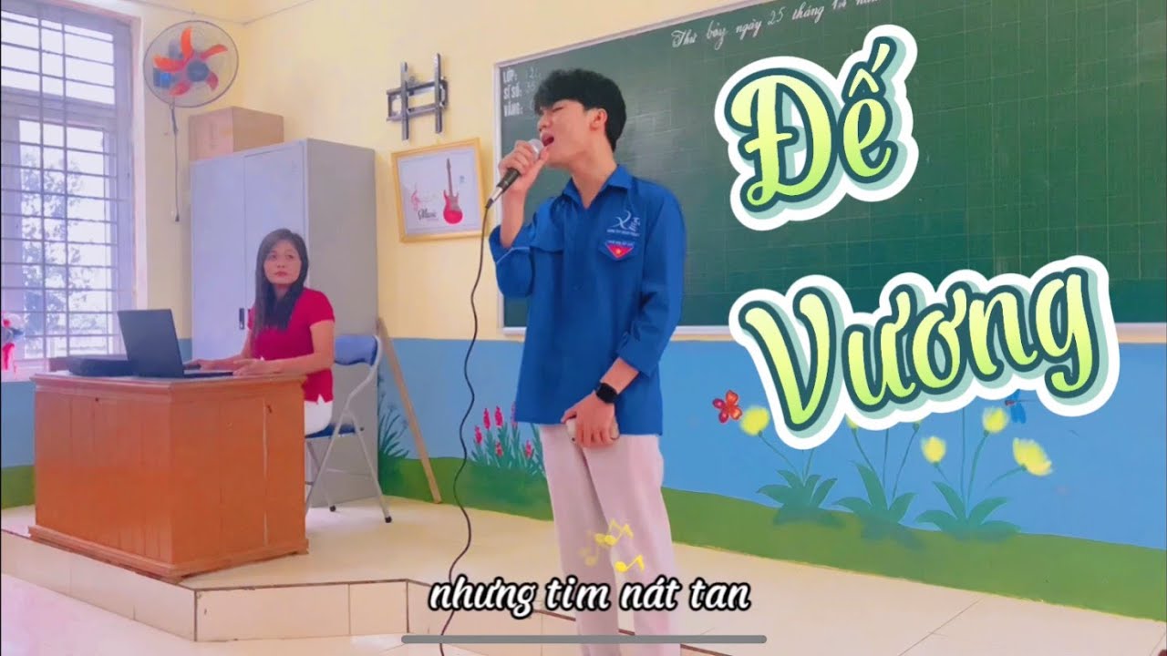 ĐẾ VƯƠNG - Đ&igrave;nh Dũng | H&agrave; Huy cover trong tiết sinh hoạt | H&agrave; Huy official