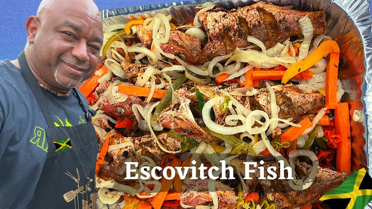 How to make Jamaican Style Escovitch Fish/Fried Red Snapper