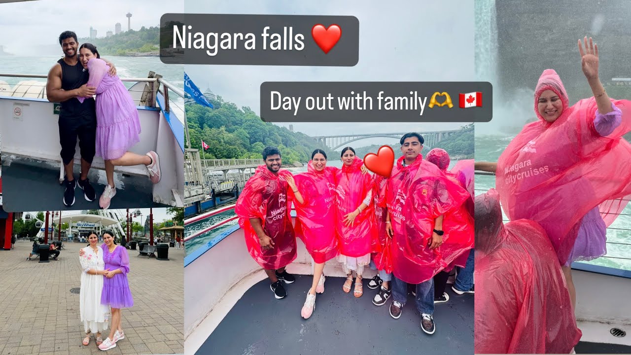 Niagara falls with family❤️🇨🇦| Haryanvi family in canada❤️ #nikkisworld