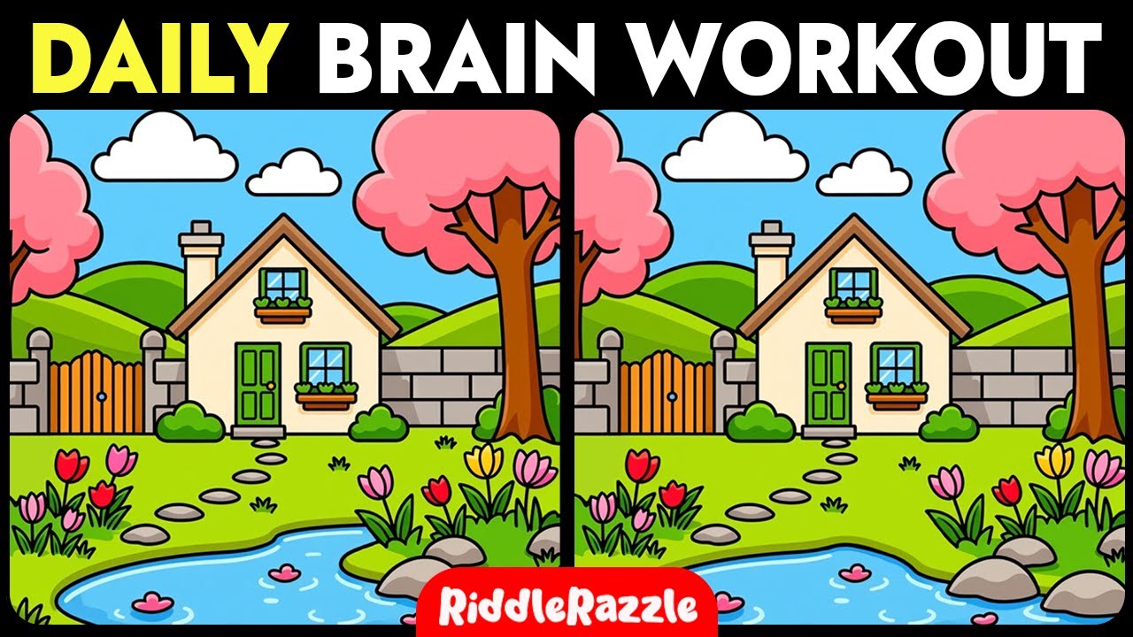 Challenge your brain: Spot 3 Differences!