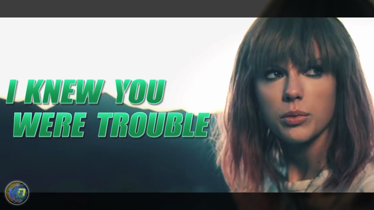 I Knew You Were Trouble but every other beat is missing