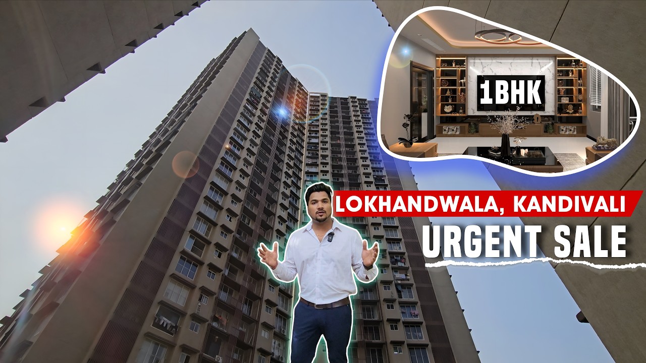 1bhk untouch flat for sale at kandivali mumbai/ urgent sale property lokhandwala mumbai #kandivali