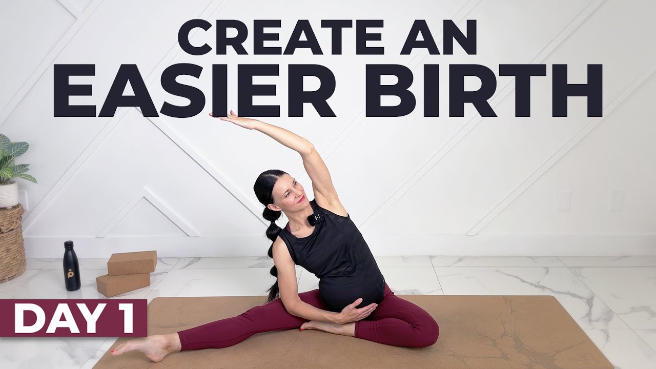 Day 1 - Pregnancy Exercise for an Easier Birth (+ Breathing Techniques)