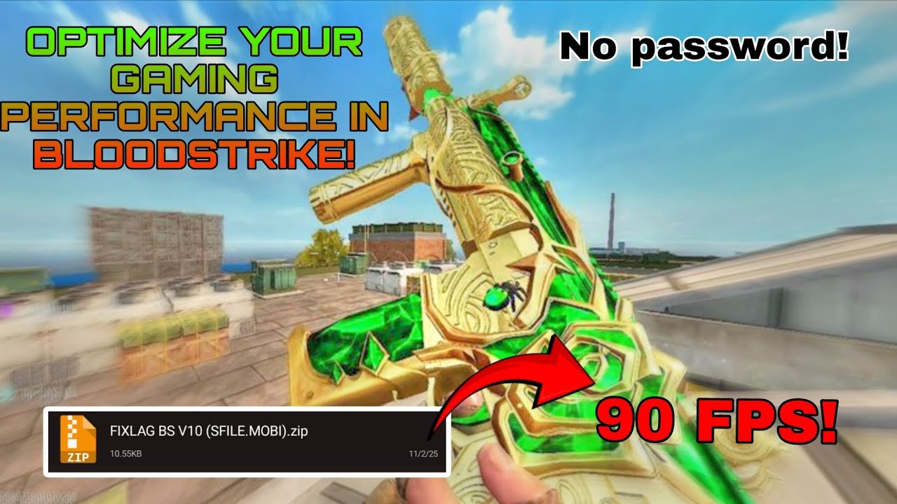 ⚡CONFIG FOR BLOODSTRIKE NO LAG BOOST GAMING PERFORMANCE - 90/60 