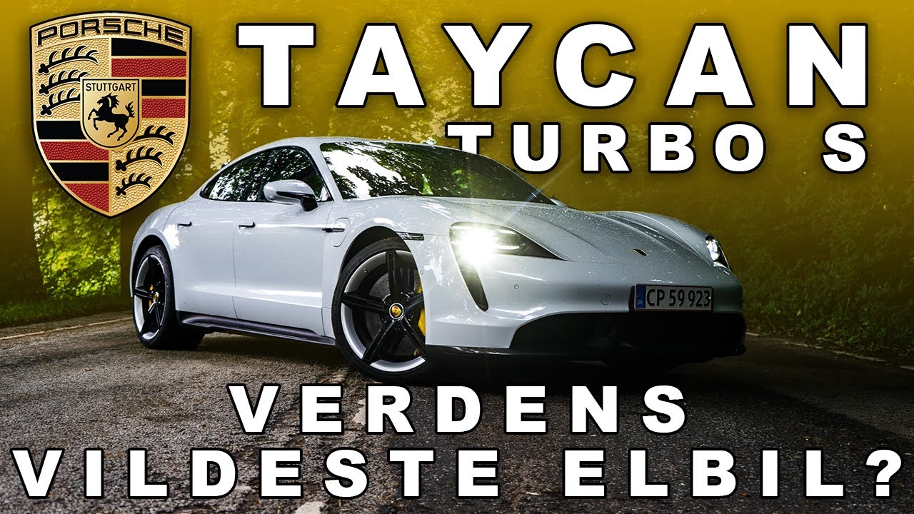 STORTEST af Porsche Taycan Turbo S – Lynhurtig ELBIL fra Porsche