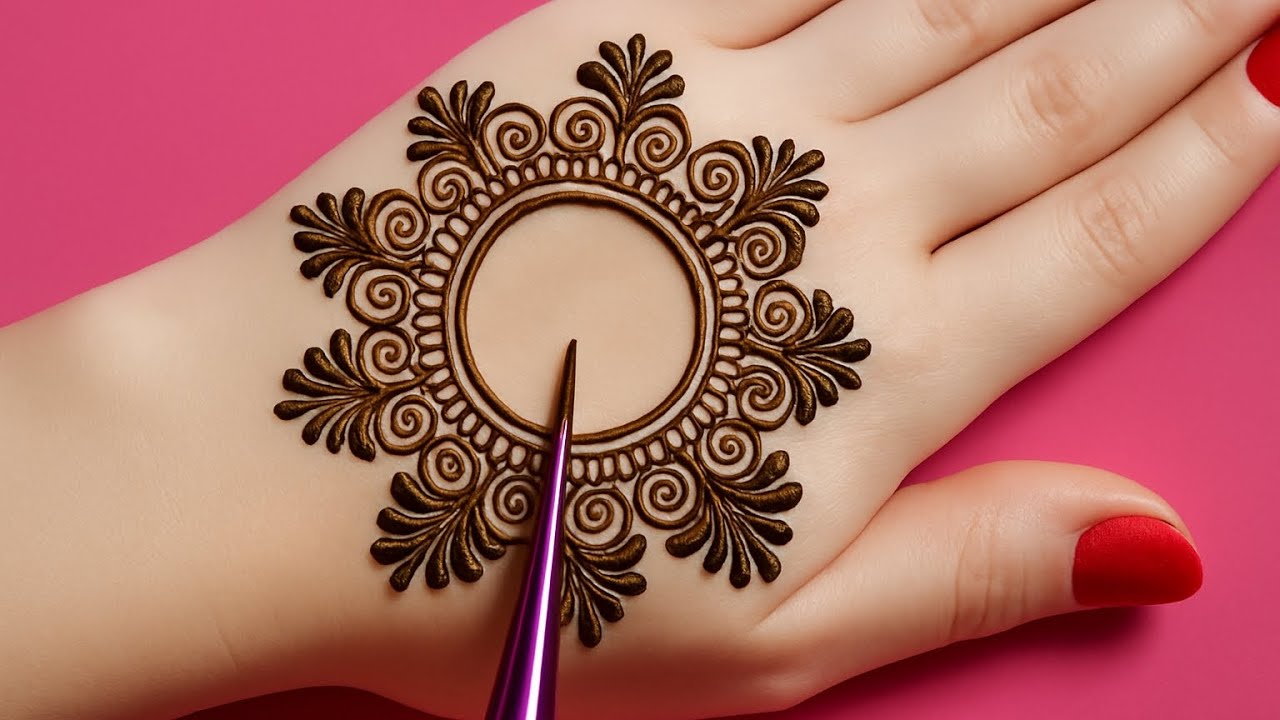 Beautiful Stylish Back Mehendi Designs | Latest Mehndi Ideas 2025