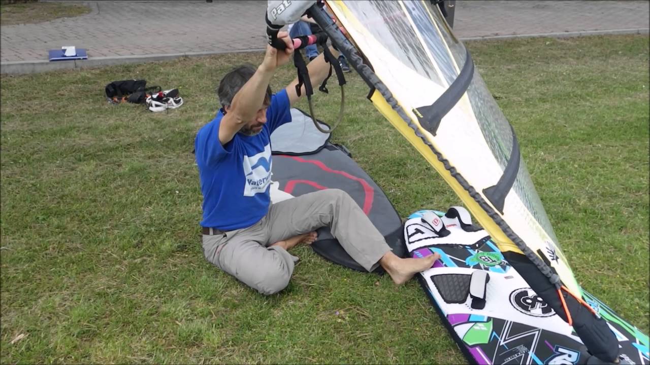 Windsurf, didattica: Waterstart - 1a parte