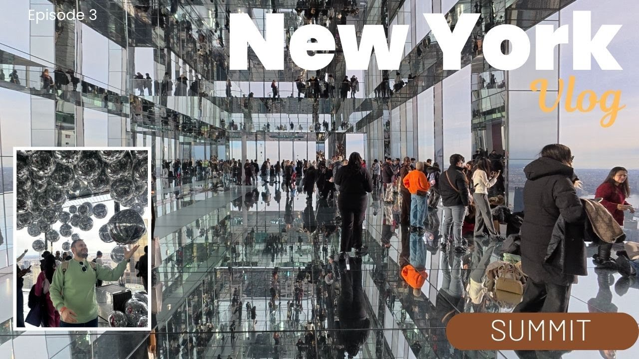 New York Vlog #3 | Summit One Vanderbilt, Rockefeller Center & Bryant Park Noel Pazarı