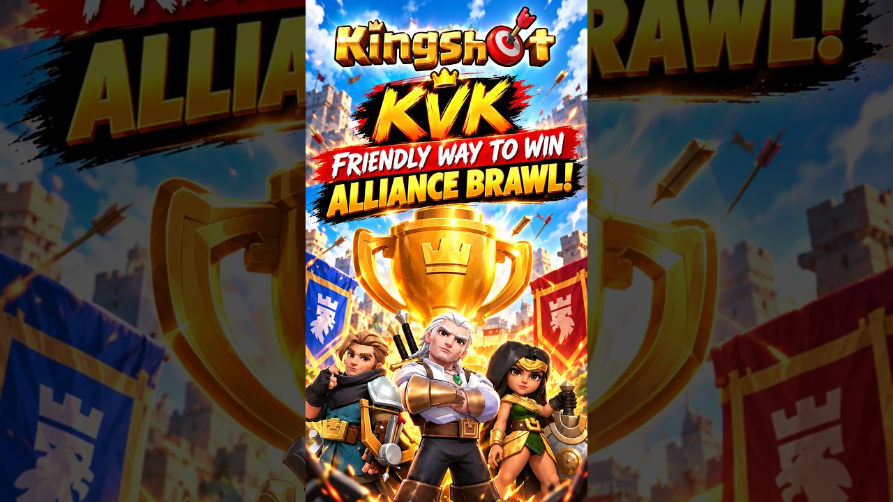 Kingshot! KVK Friendly Way to WIN Alliance BRAWL!