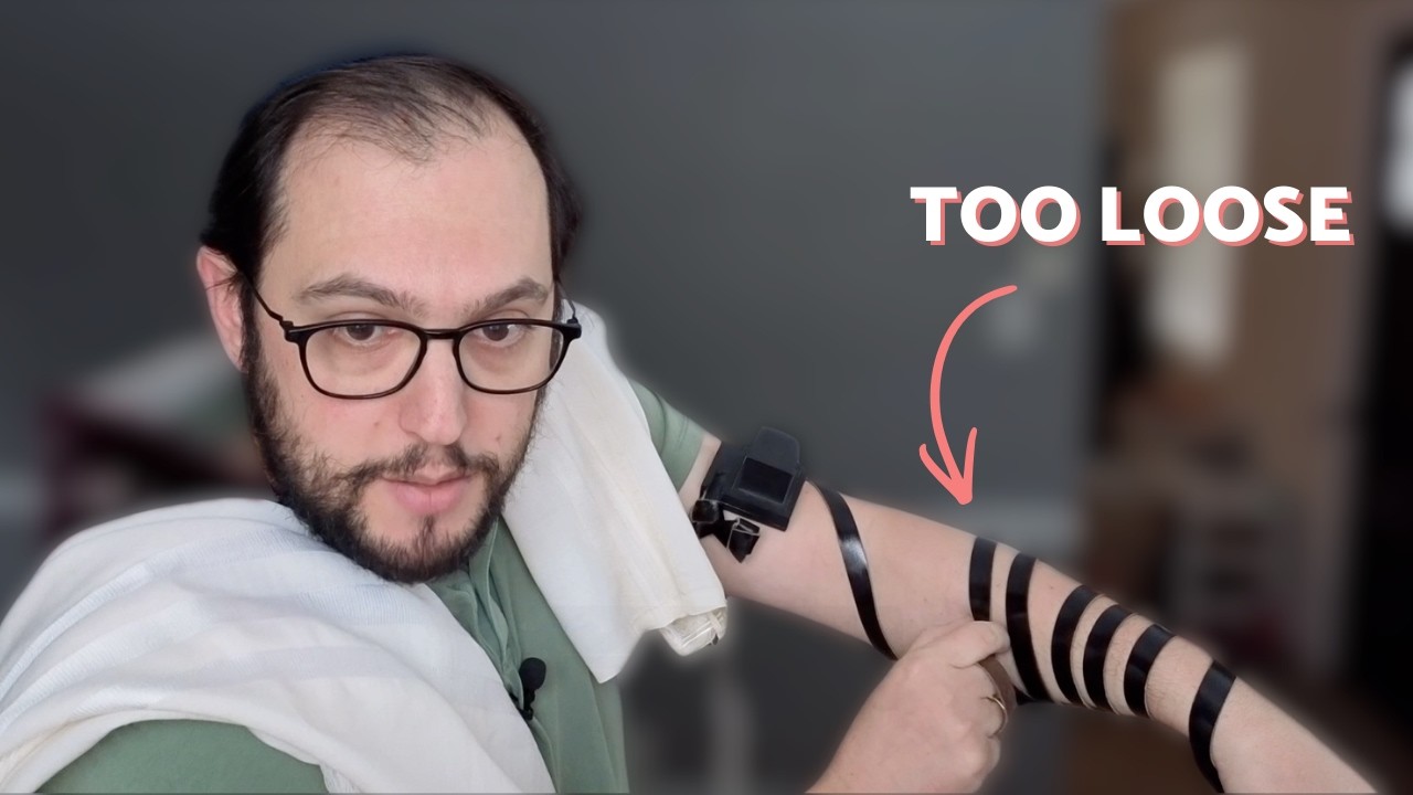 How to Stop Your Tefillin Straps from Slipping