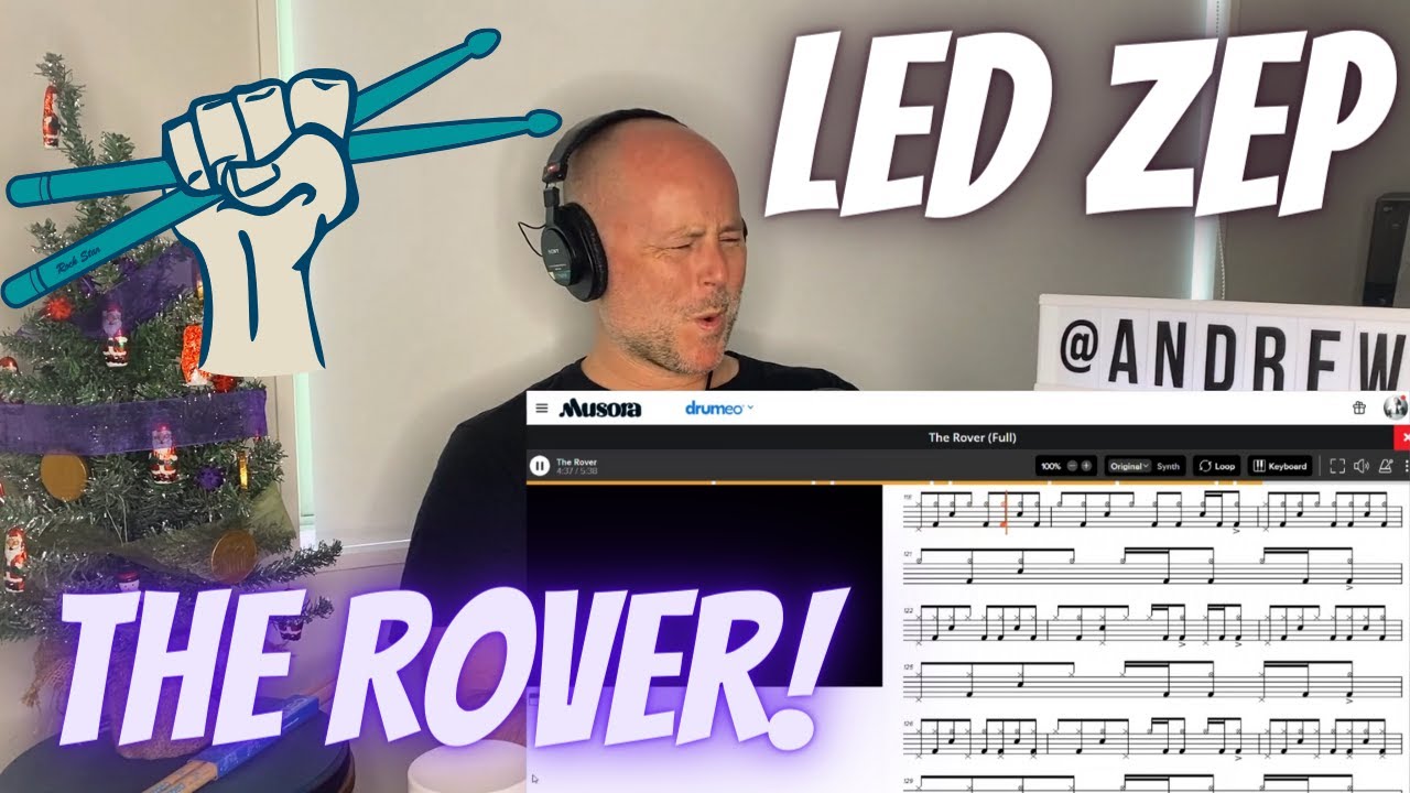 Drum Teacher Reacts: JOHN BONHAM | Led Zeppelin - 'The Rover'