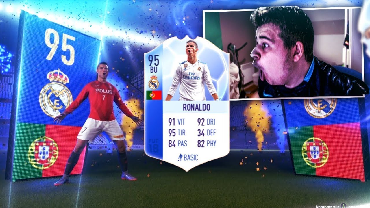 JE PACK RONALDO 95 TOTGS BU FIFA 18 !