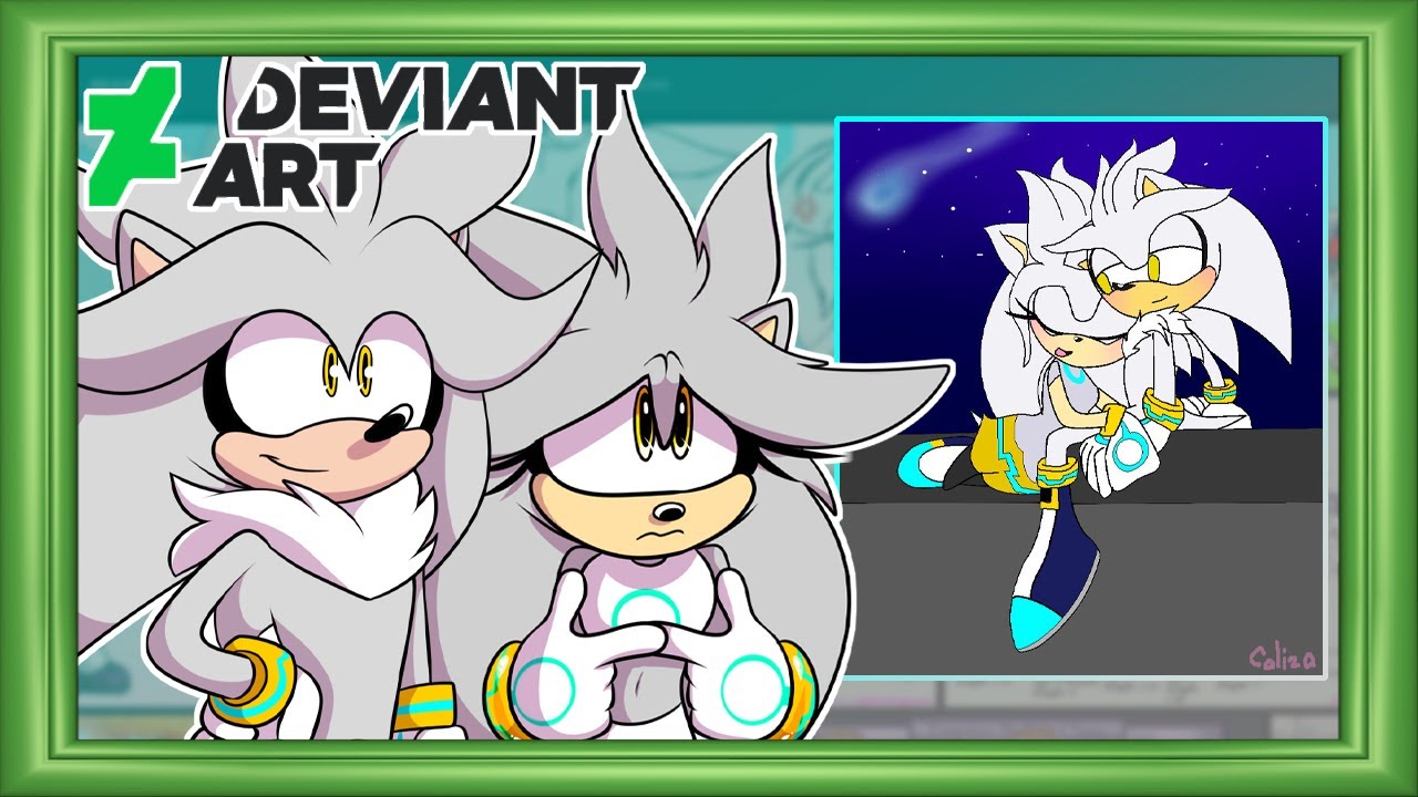 Silver & Silvia Visit Deviant Art - WHY ARE WE CUDDLING?!?