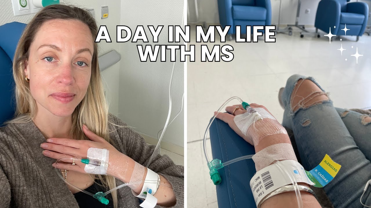 DAY IN MY LIFE LIVING WITH AGGRESSIVE RRMS EDSS 6.0/ MULTIPLE SCLEROSIS / Ocrevus infusion + update