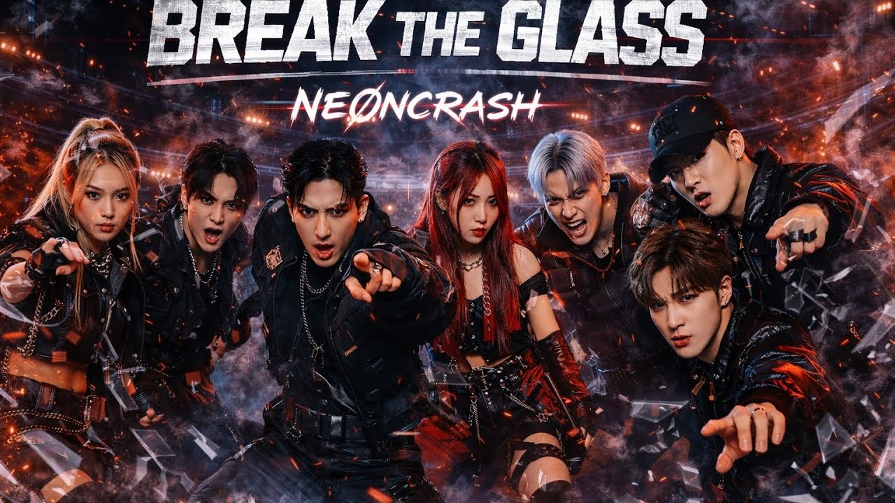 NEØNCRASH – BREAK THE GLASS (Official Audio)