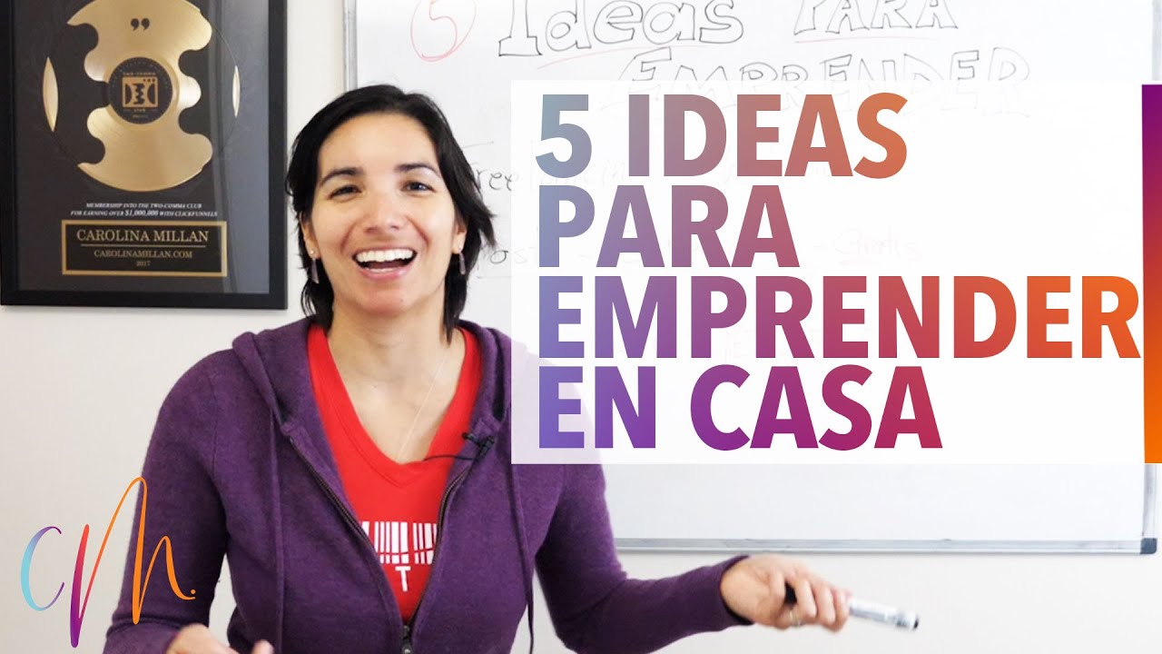5 Ideas Para Emprender Desde Casa!